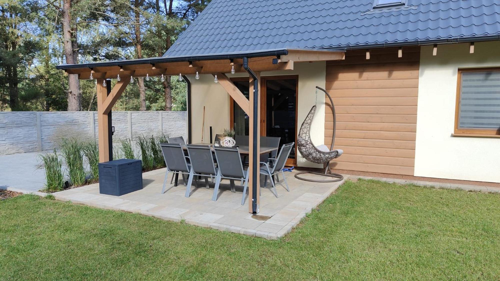 Domek Lipowy Balia-Jacuzzi Sasino Kültér fotó